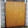 Porte bois coulissante
