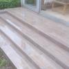 Escalier de terrasse en carrelage