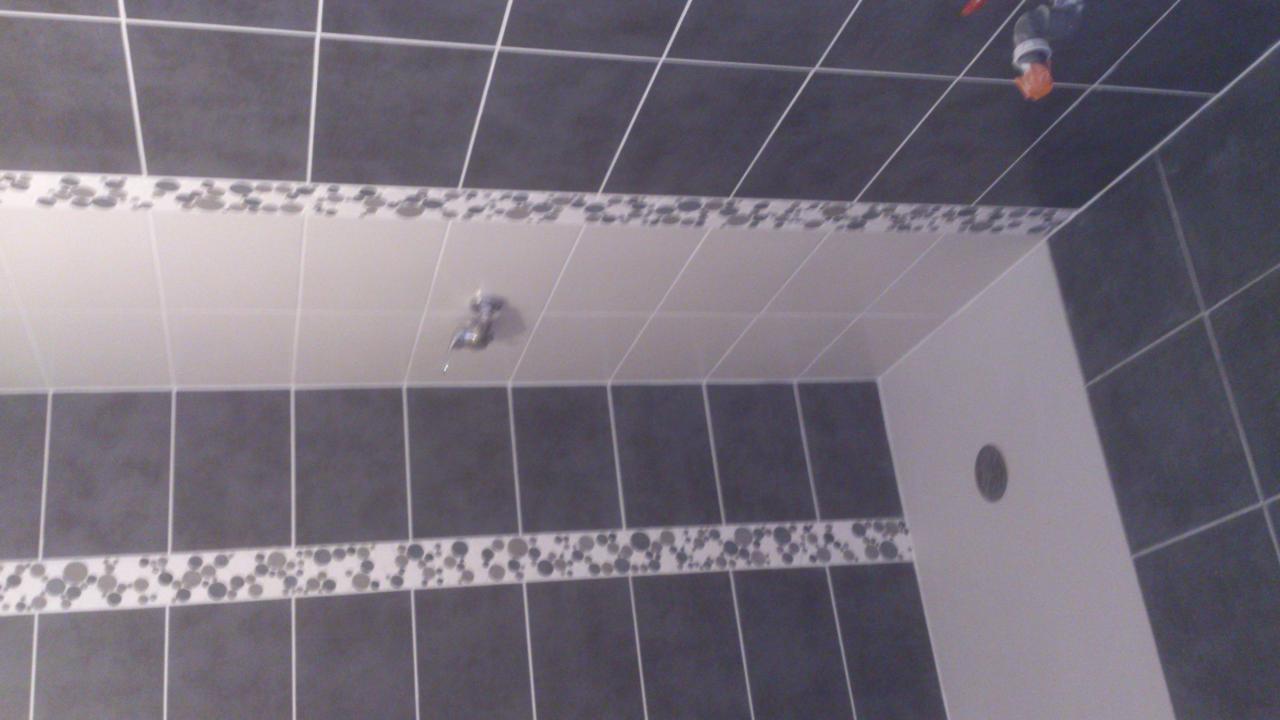 Création d'une douche italienne