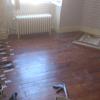 Restauration d'un parquet suite à degats des eaux