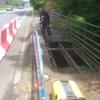 Remplacement de lames sur un pont