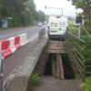 Remplacement de lames sur un pont