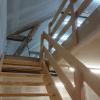 Escalier meunier avec garde corps essence pin Sylvestre
