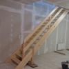 Escalier meunier avec garde corps essence pin Sylvestre