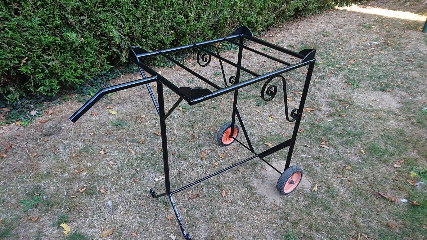 Servante de jardin fer forgé sur mesure