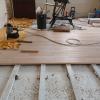Parquet chêne sur lambourde pose a l'ancienne